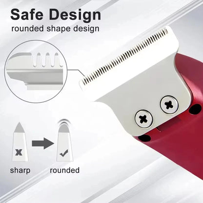 Mini Electric Hair Clipper | Rechargeable Professional Barber Trimmer