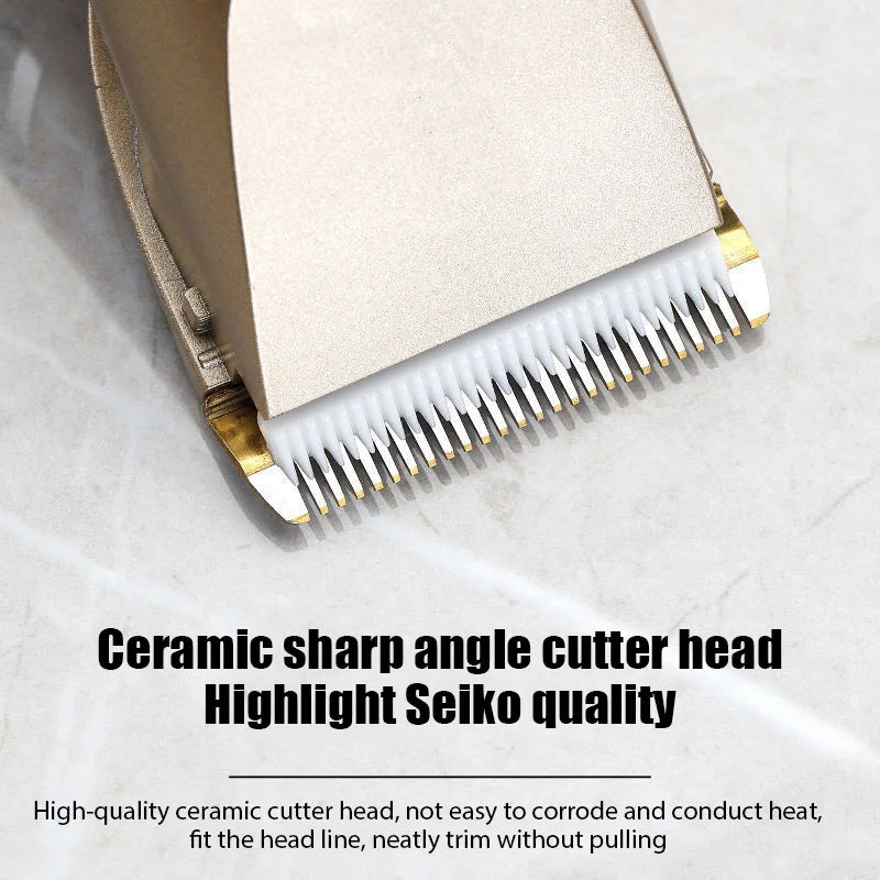 Professional Rechargeable Hair Trimmer for Men | Electric Clipper