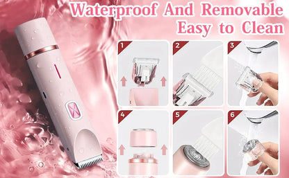 Women's 2-in-1 Trimmer | Waterproof Dual Head