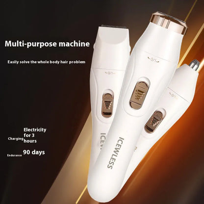 Women's Electric Bikini, Face & Body Shaver | Waterproof | Painless