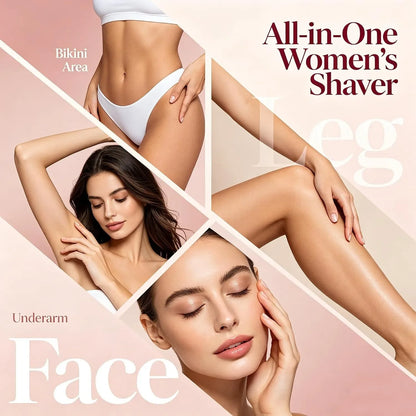 Women's 2-in-1 Trimmer | Waterproof Dual Head