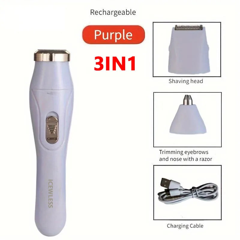 Women's Electric Hair Trimmer | Face, Body & Bikini
