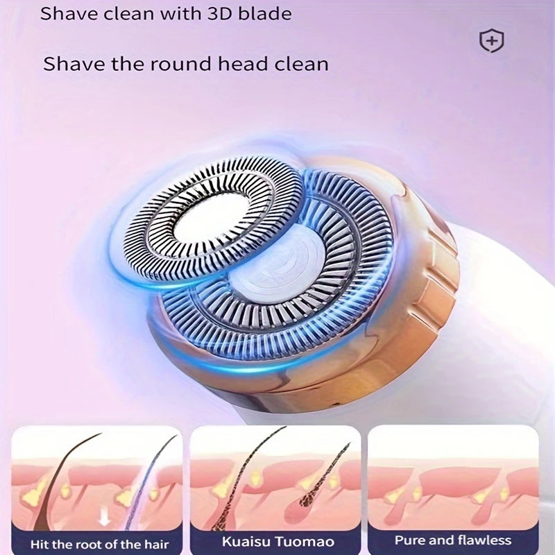 Women's Electric Hair Trimmer | Face, Body & Bikini