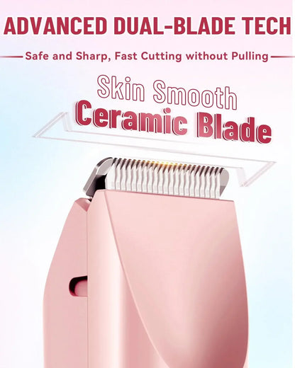 Women's 2-in-1 Trimmer | Waterproof Dual Head