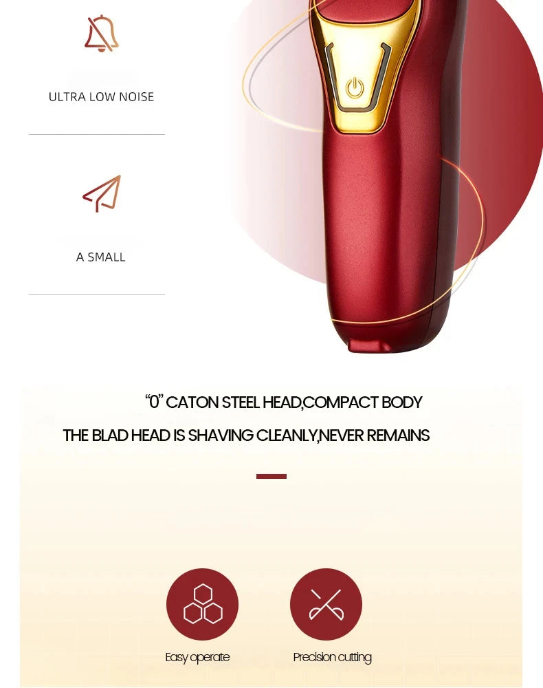 Mini Electric Hair Clipper | Rechargeable Professional Barber Trimmer