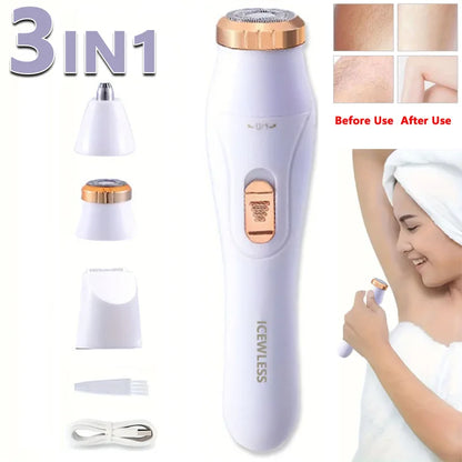 Women's Electric Hair Trimmer | Face, Body & Bikini