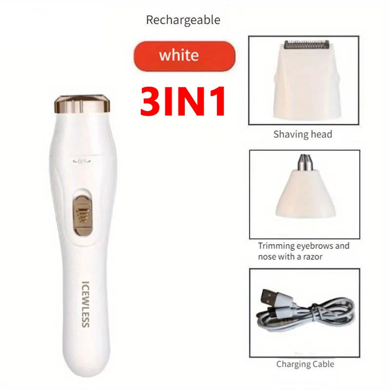 Women's Electric Hair Trimmer | Face, Body & Bikini