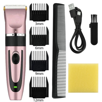 Professional Rechargeable Hair Trimmer for Men | Electric Clipper