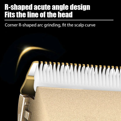 Professional Rechargeable Hair Trimmer for Men | Electric Clipper