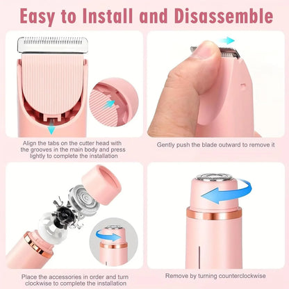 Women's 2-in-1 Trimmer | Waterproof Dual Head