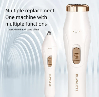 Women's Electric Bikini, Face & Body Shaver | Waterproof | Painless