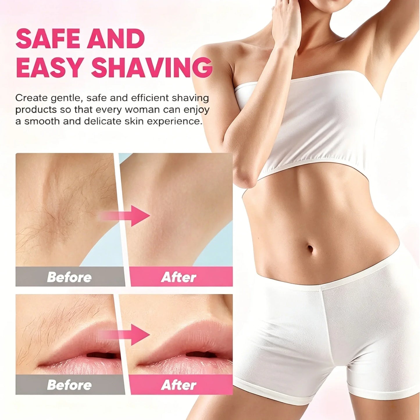Women's 2-in-1 Trimmer | Waterproof Dual Head