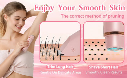 Women's 2-in-1 Trimmer | Waterproof Dual Head