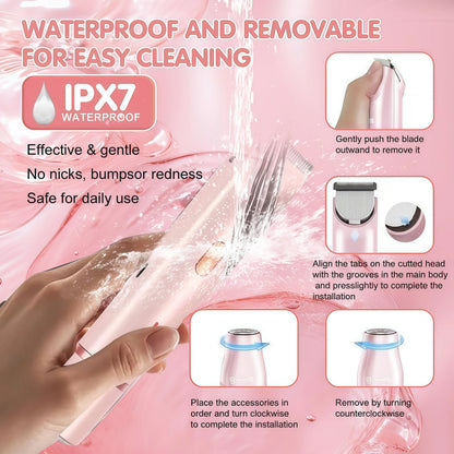Women's 2-in-1 Trimmer | Waterproof Dual Head
