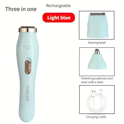 Women's Electric Bikini, Face & Body Shaver | Waterproof | Painless